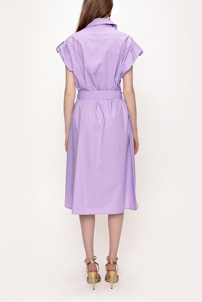 Lilac Shirt dress 93528