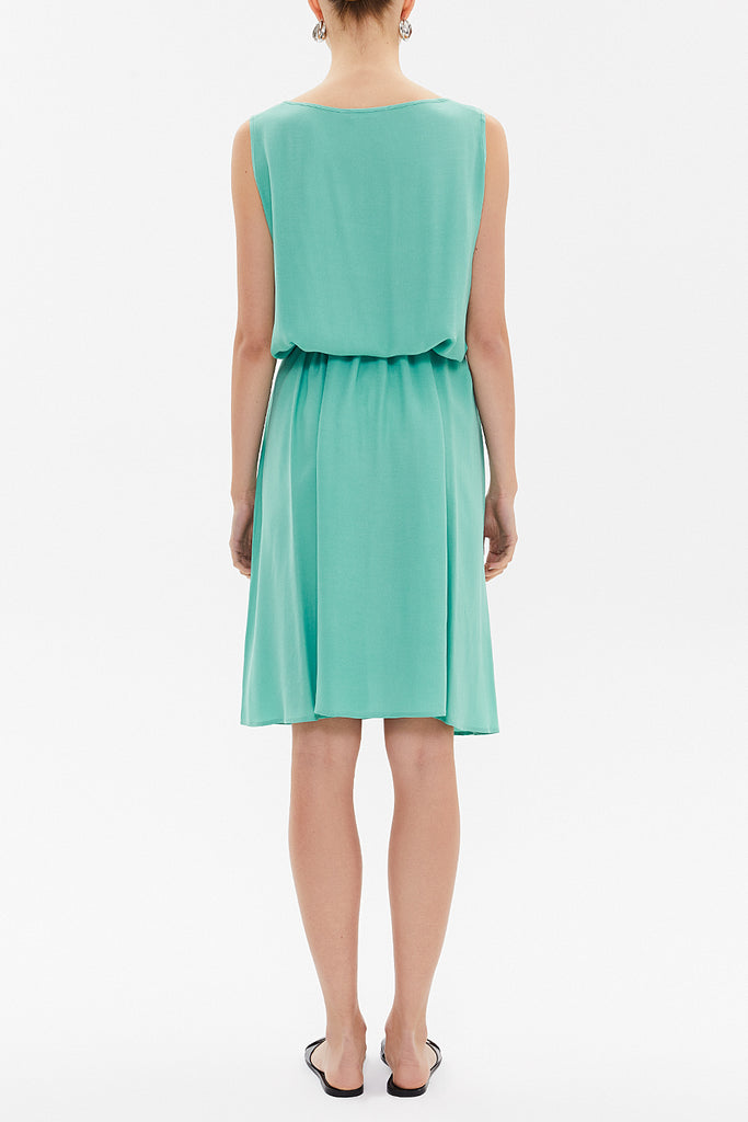 Mint Sleeveless wide cut midi dress 92814