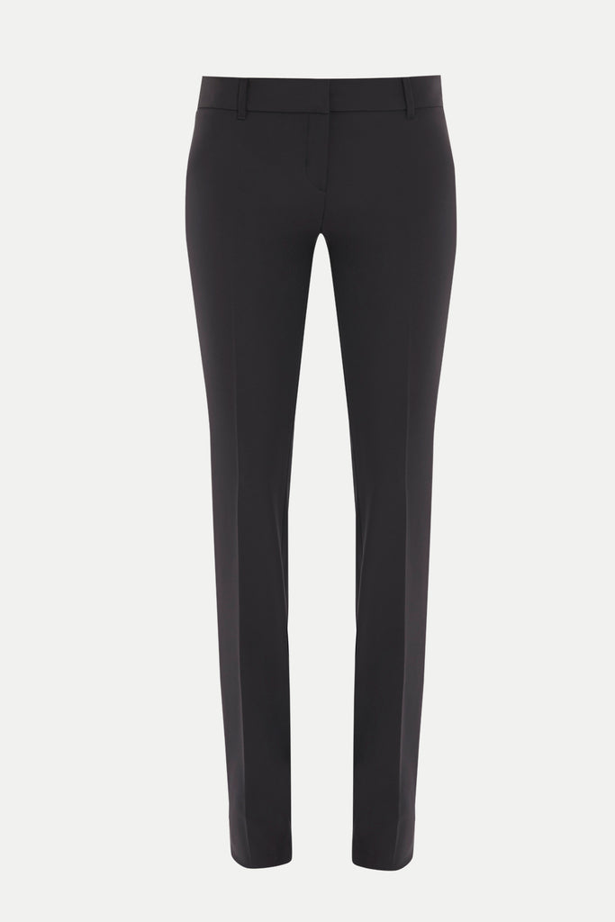 Black Straight cut slim fit Pants 41073